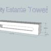 My Estante Towel solid surface